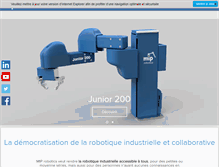 Tablet Screenshot of mip-robotics.com